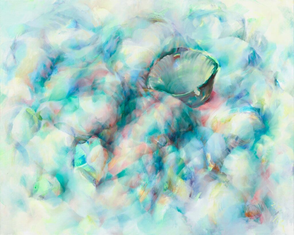 Strandgut, 2025, 80x100, Öl/Lw